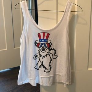 Grateful Dead 50th Anniversary Crop Top